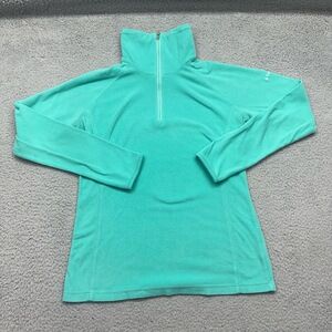 Columbia Glacial Fleece III Turquoise Womens Size Medium Sweater AL6389 Pullover